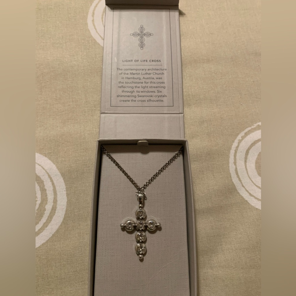 Brighton Light of Life Cross Necklace